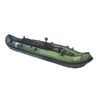 Colorado 2 Person Fishing Kayak with Paddle & Rod Holders, Adjustable Seats, & Carry Handle