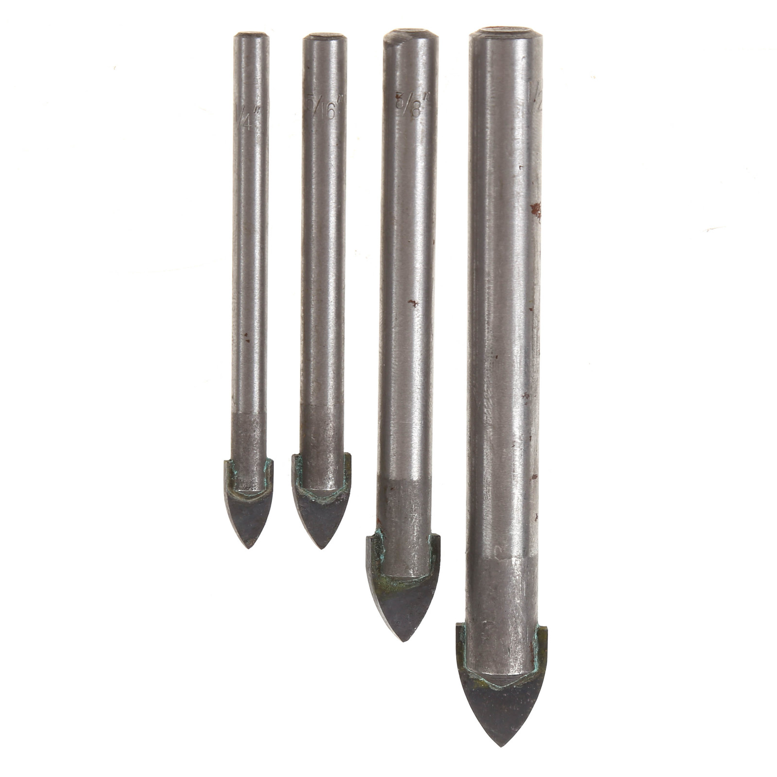 GRIP 4pc Glass Drill Bit Set