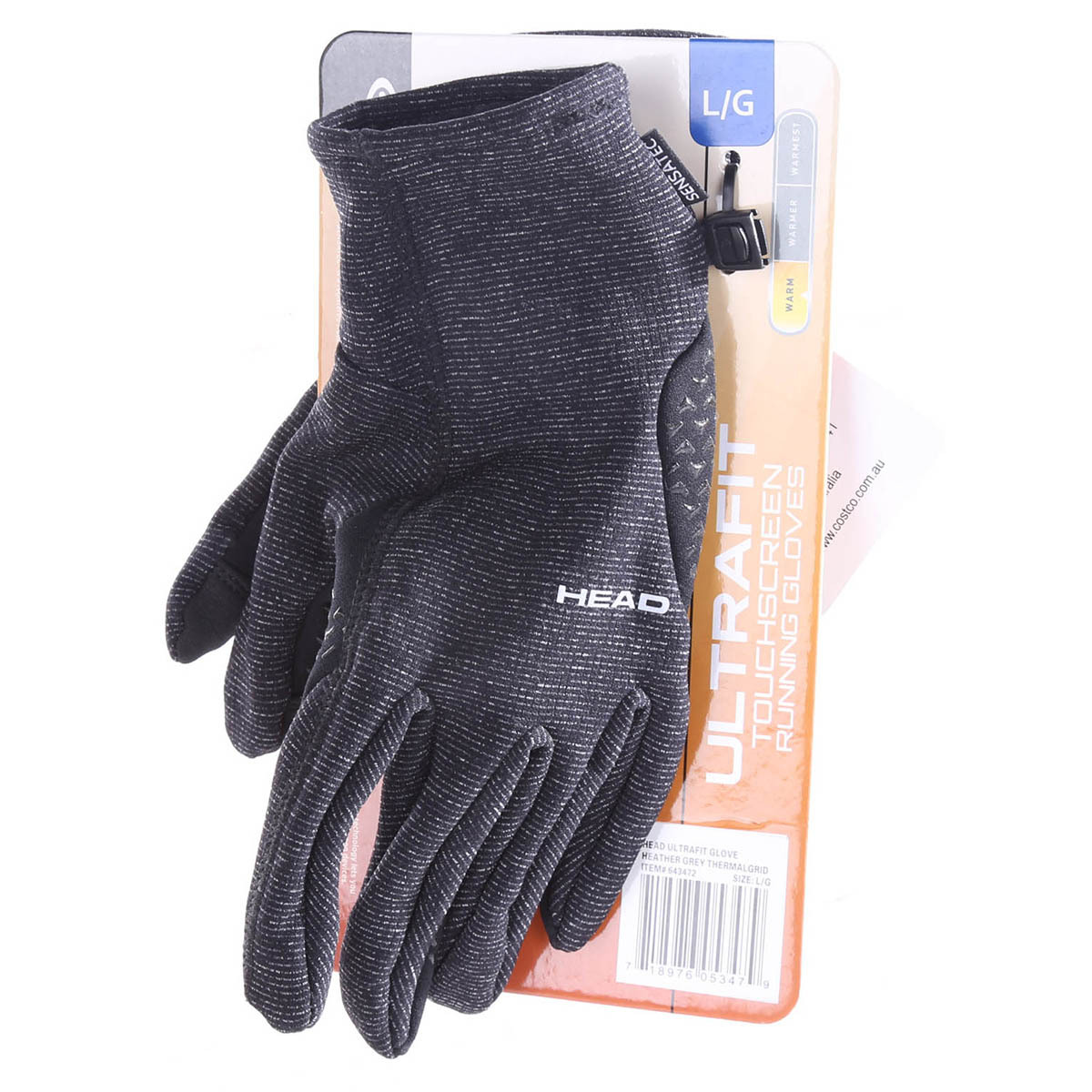 HEAD Mens Ultrafit Touchscreen Running Gloves HEAD Mens Ultrafit Touchscreen Running Gloves