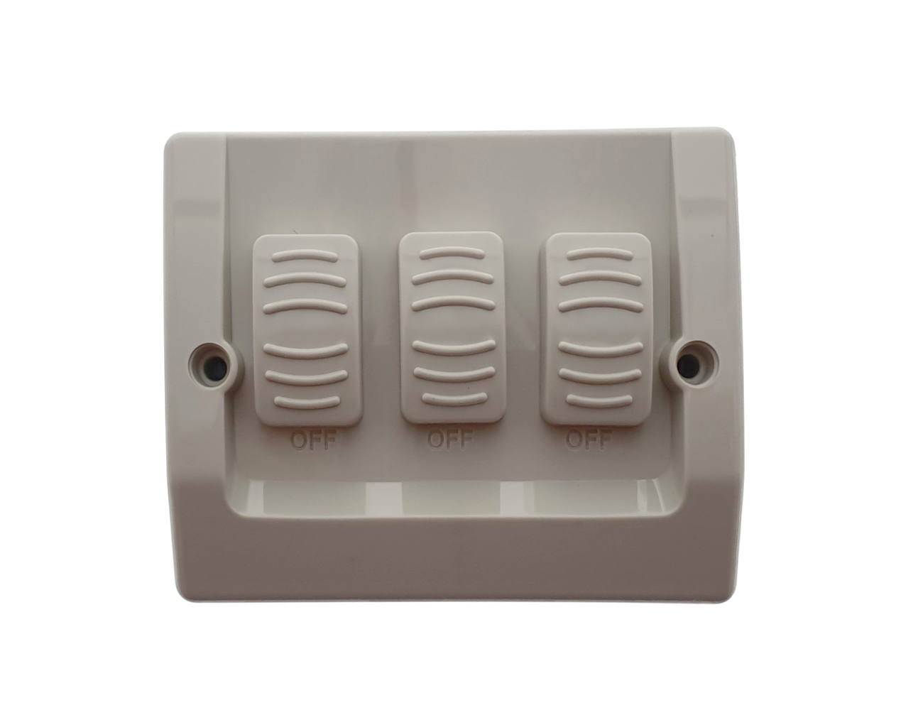 CROWN Weatherproof 1 2 3 Gang Light Switch 16A IP66 Single Double - Picture 15 of 18