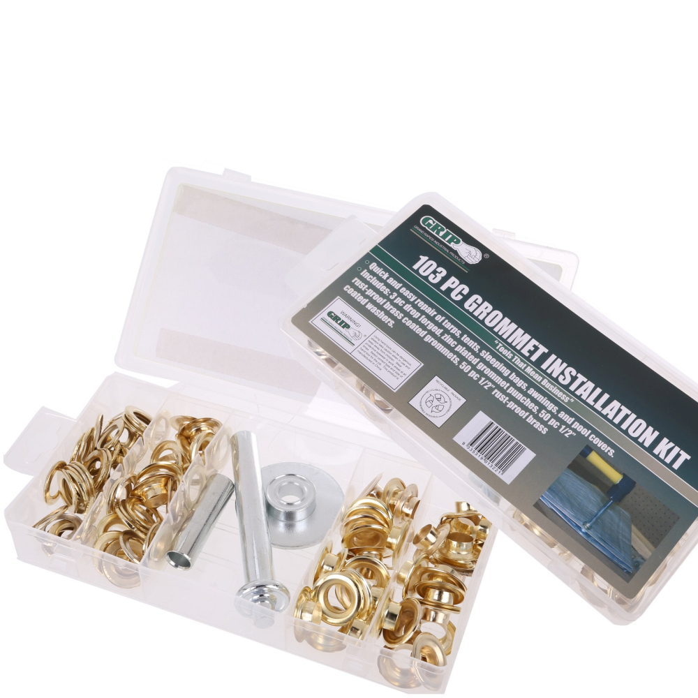 GRIP 103pc Grommet Installation Kit