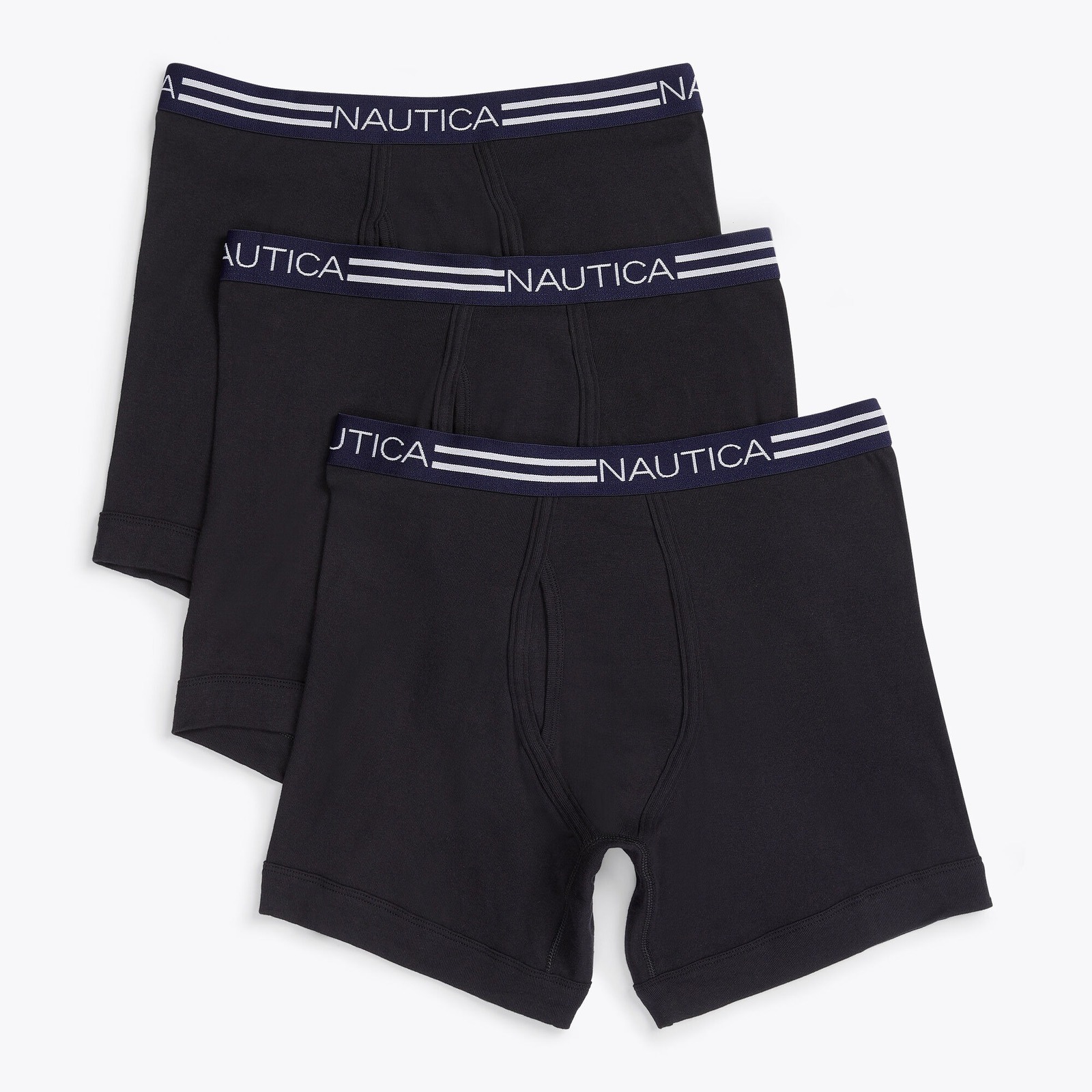 NAUTICA 3pc Men's Boxer Trunks Underwear