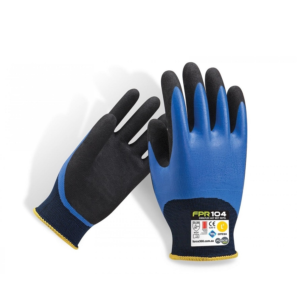 Force 360 Wet Repel Safety Gloves XL