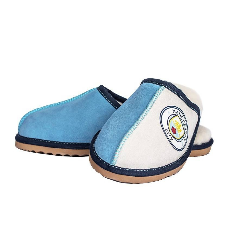Manchester City GEL Sport Shower Sandal Slides | Slides & Socks | Fan Gear  | 59caps.com
