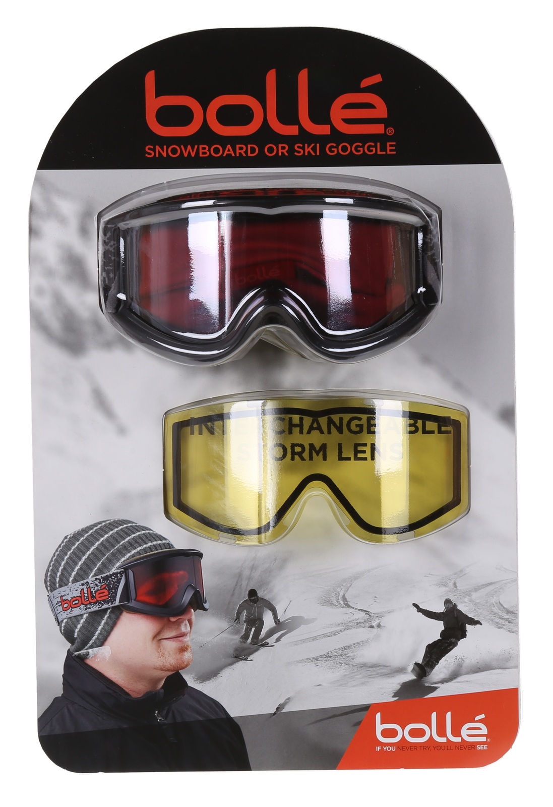Bolle ski goggles interchangeable lenses shop