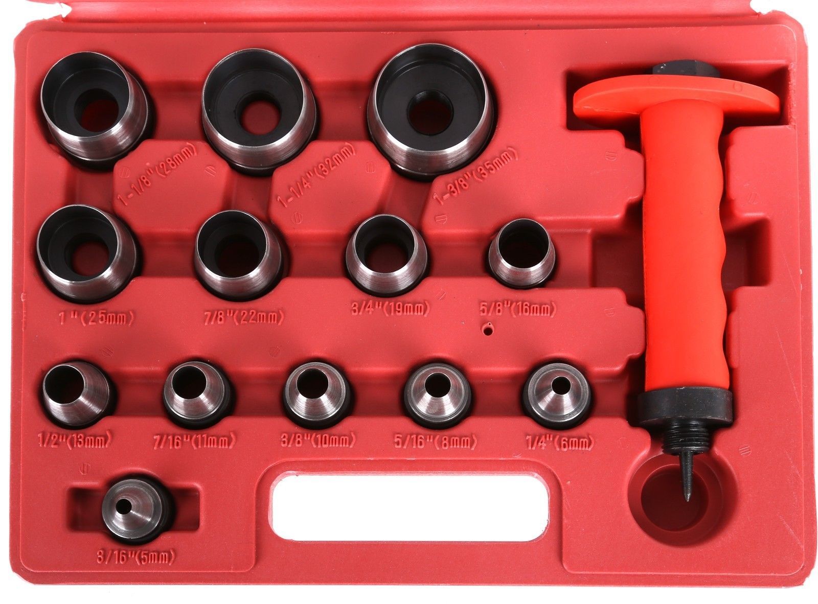 JMV 14pc Hollow Punch Set