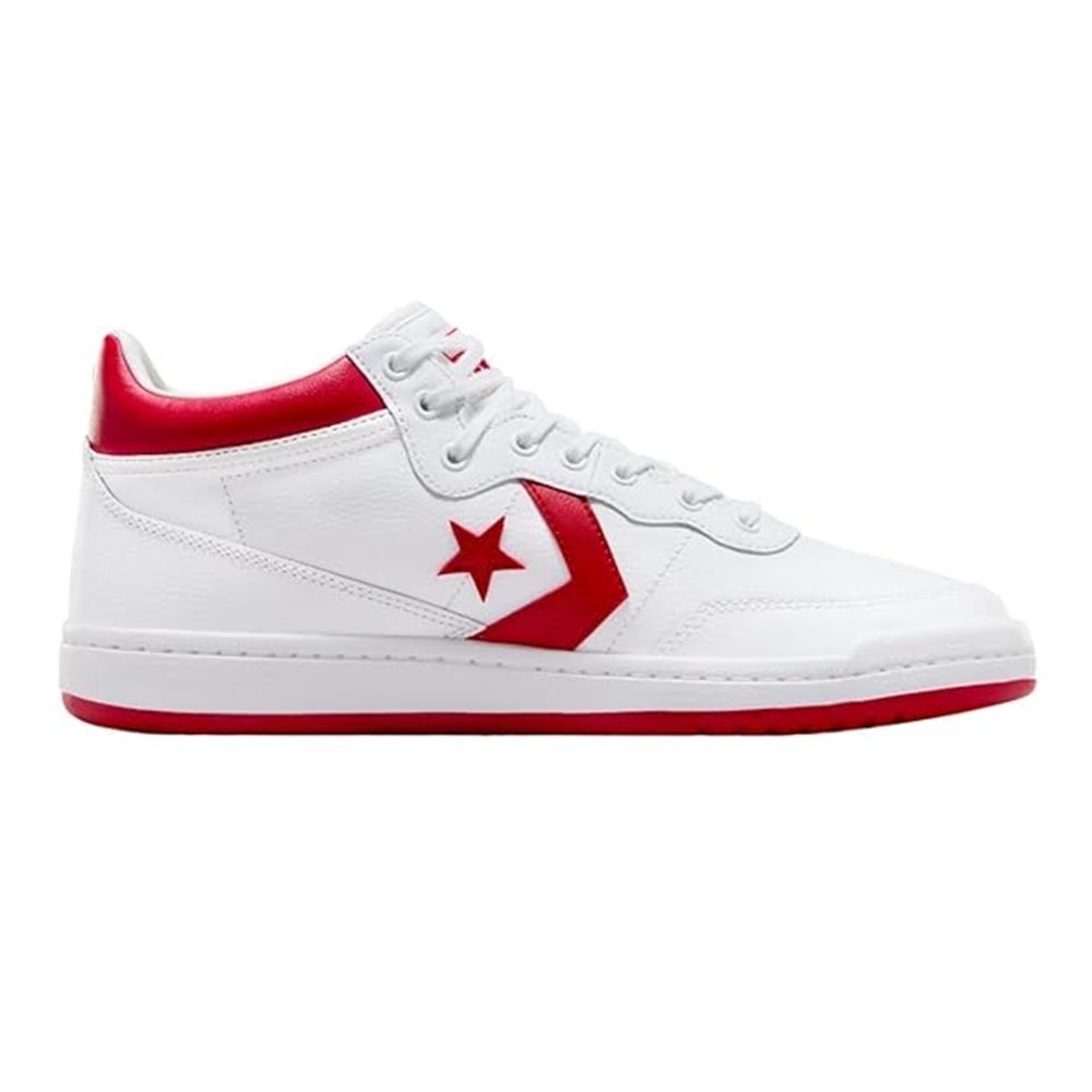 CONVERSE Unisex Fastbreak 83 Mid Leather Shoes | White | Casino White - Picture 8 of 49
