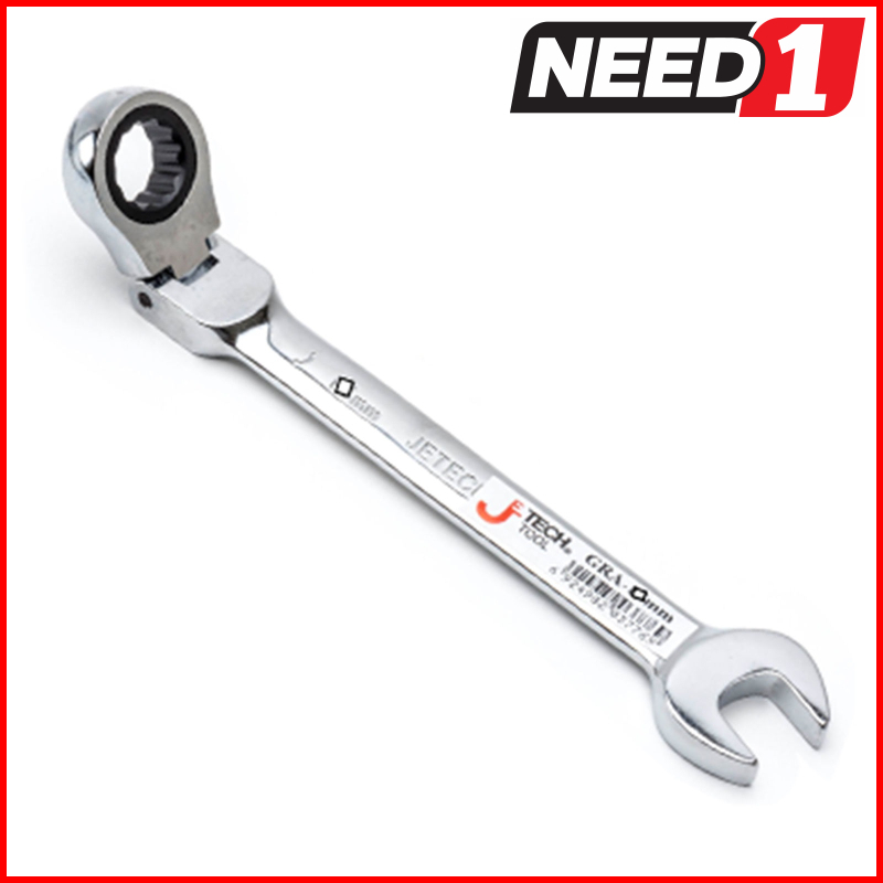JETECH Flex Head Gear Spanner 8mm - 16mm - Cr-V - Picture 4 of 25
