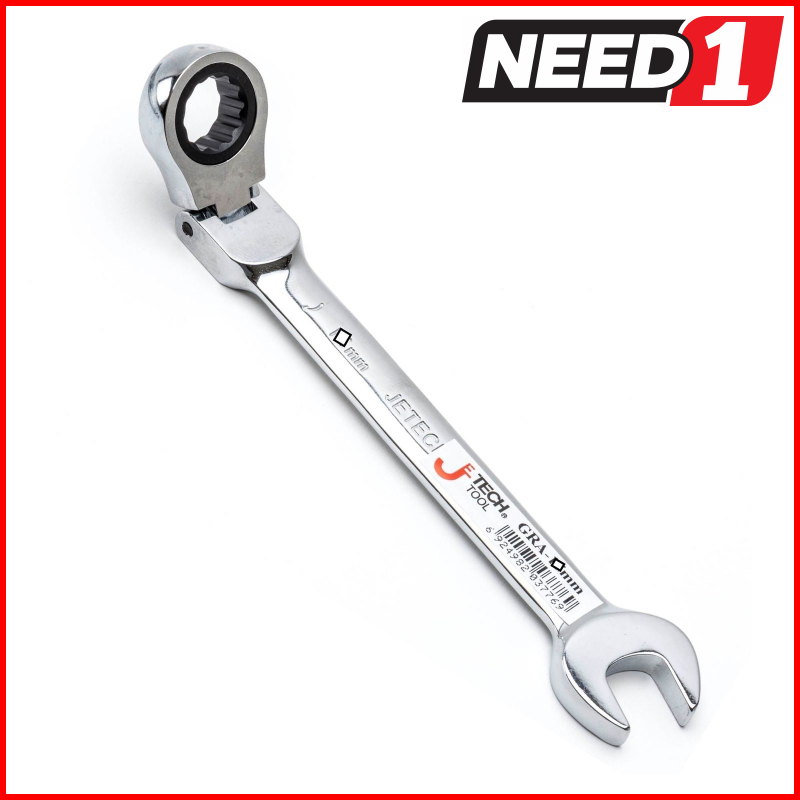 JETECH Flex Head Gear Spanner 8mm - 16mm - Cr-V - Picture 23 of 25