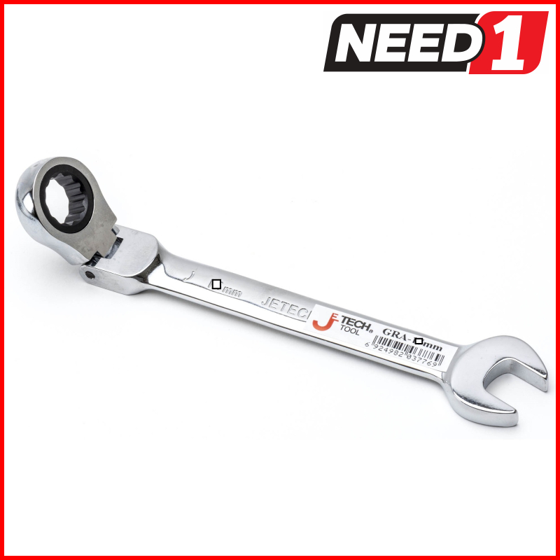 JETECH Flex Head Gear Spanner 8mm - 16mm - Cr-V - Picture 8 of 25