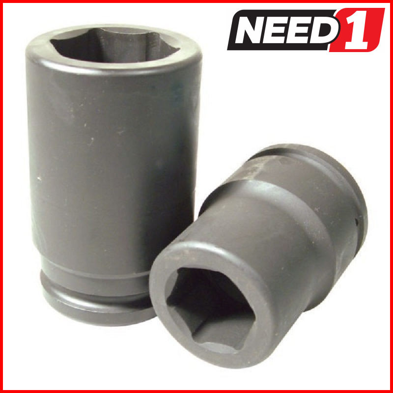 SIDCHROME ABW 1-1/2" Drive Impact Socket Long 1-7/8" - 2-7/8" - Picture 3 of 10