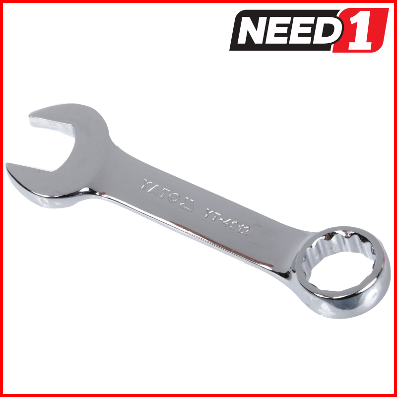 Short Combination Spanner - Sizes: 11mm - 19mm - Picture 9 of 14