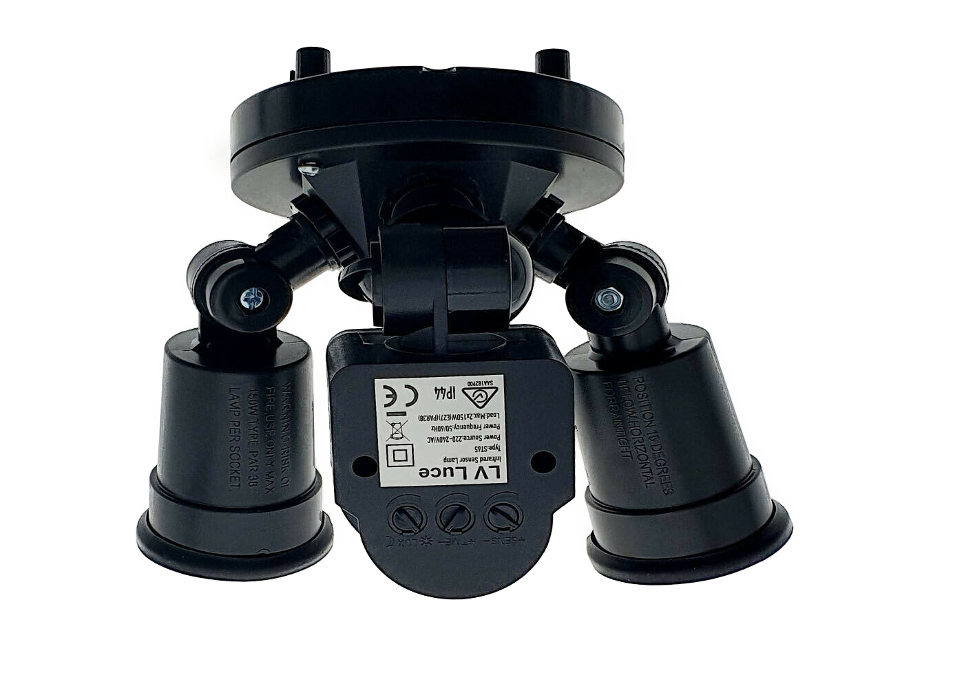 LV LUCE Twin Security Garage Spot Flood Light Outdoor Sensor - Picture 7 of 11