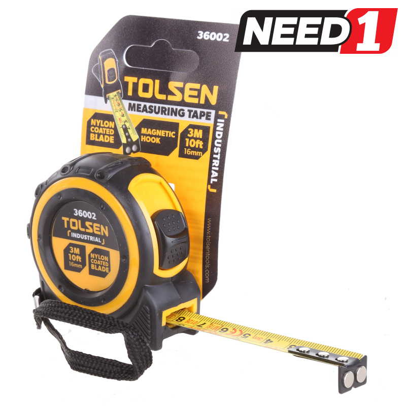 TOLSEN 6 Pack 3M Measuring Tapes