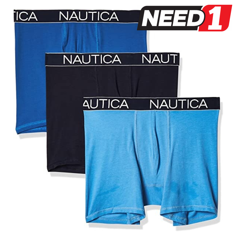 NAUTICA Men's Boxer Brief Underwear 