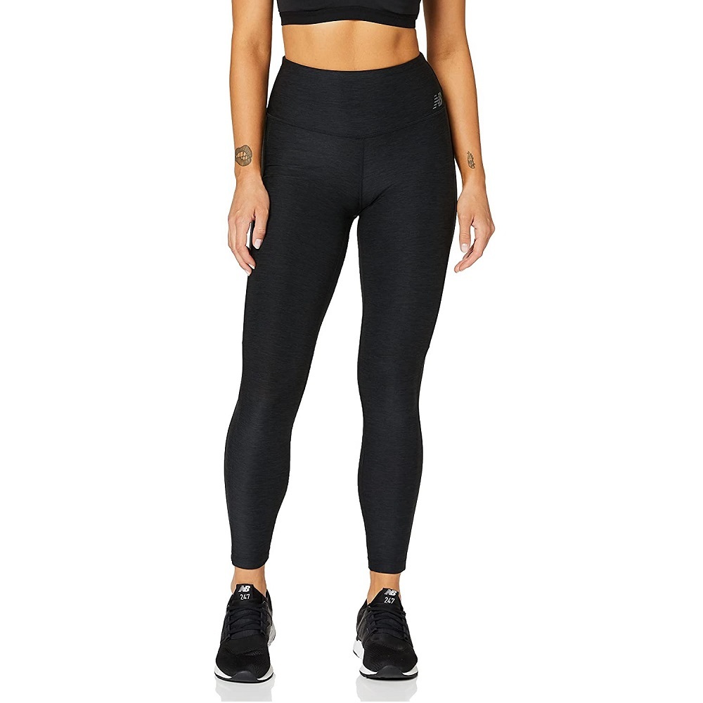 NEW BALANCE Women's Sport Spacedye 7/8 Pocket Tight Leggings 