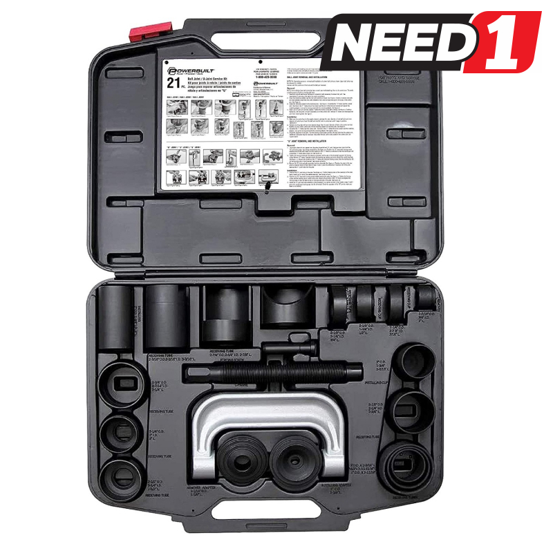POWERBUILT 21pc Ball Joint & Ujoint Service Tool Set