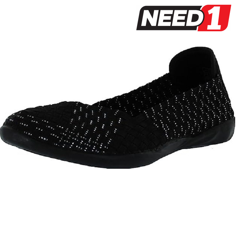 Bernie Mev Catwalk Flat Argento - Scarpe Donna Con Memory Foam E Tomaia Elasticizzata