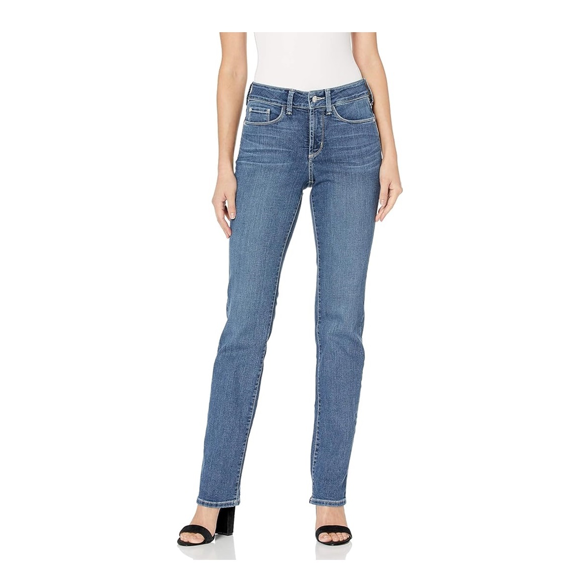 NYDJ Women's Marilyn Straight Denim Jeans 