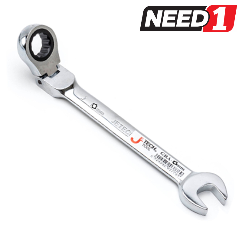 JETECH Flex Head Gear Spanner 8mm - 16mm - Cr-V - Picture 5 of 25