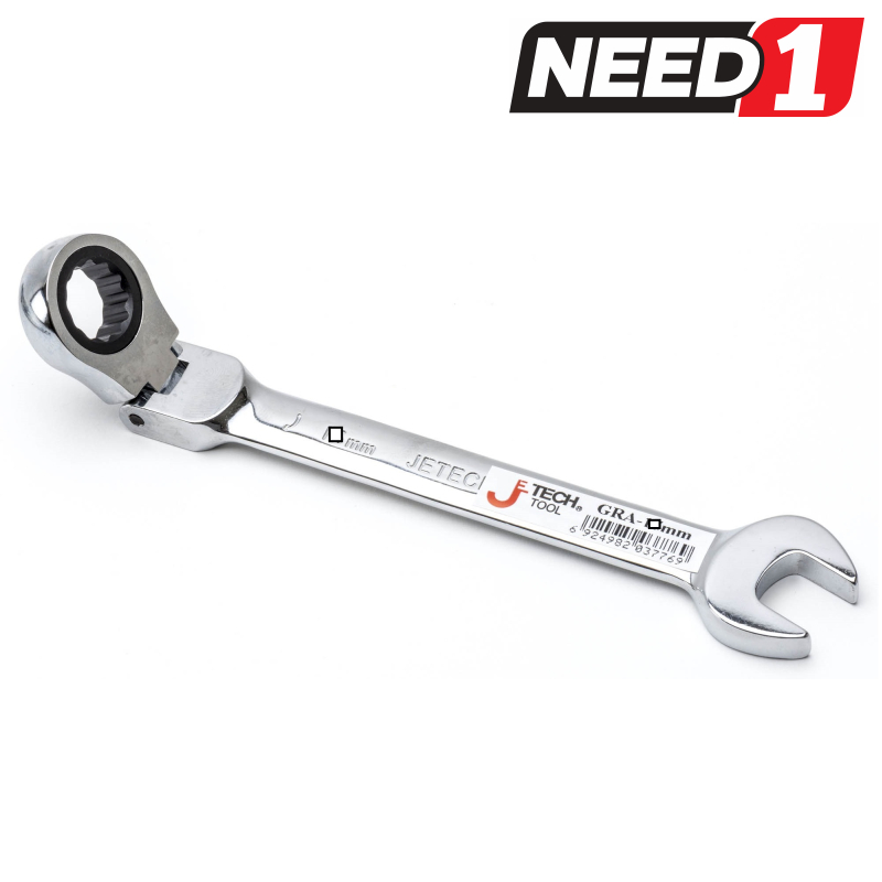 JETECH Flex Head Gear Spanner 8mm - 16mm - Cr-V - Picture 21 of 25