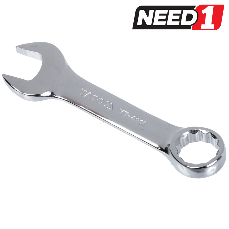 Short Combination Spanner - Sizes: 11mm - 19mm - Picture 8 of 14