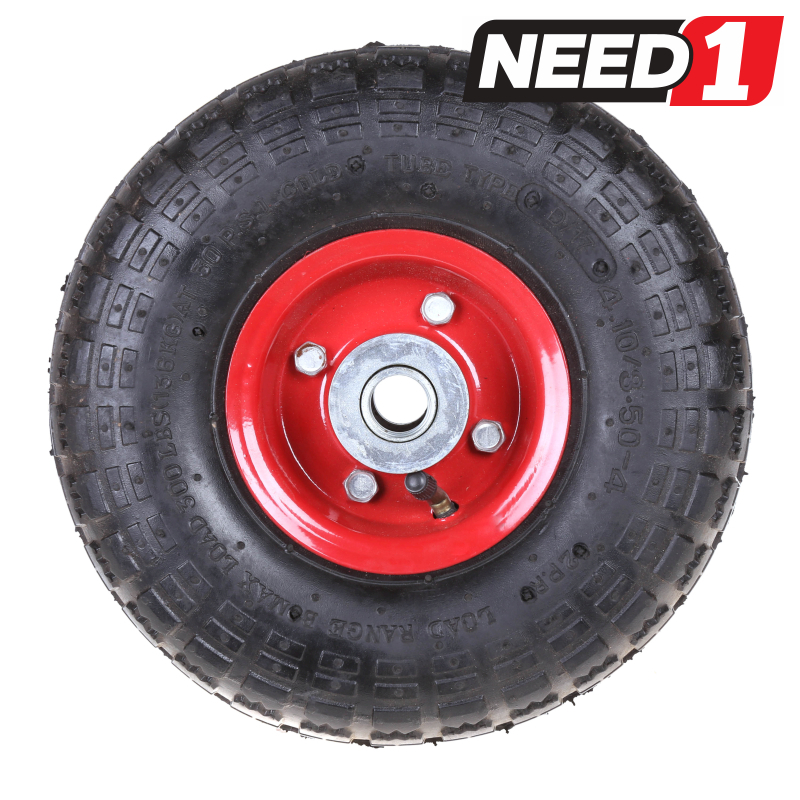 4 x Pneumatic Tyred Wheels