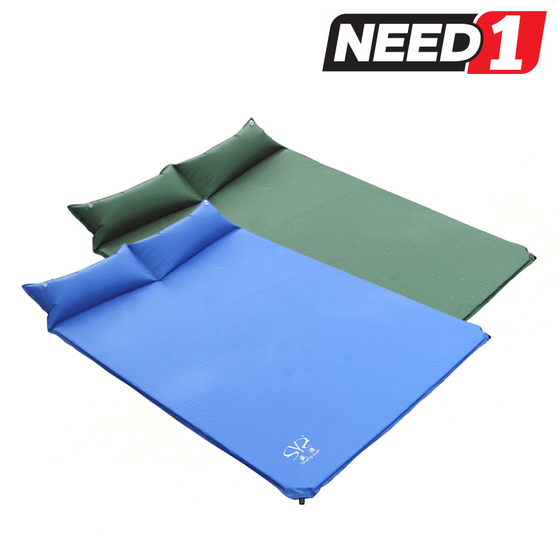 Sheng Yuan RollUp Double Air Camp Mattress & Pillow