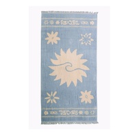Salt Water Culture Jacquard Beach Towel