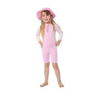 Girl's Icons UV Brushed Long Sleeve Surf Suit