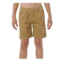 Boy's Surf Cord Volley Boardshorts