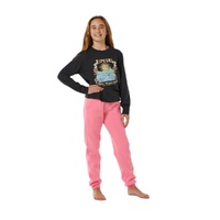 Girl's Hibiscus Heat Track Pants