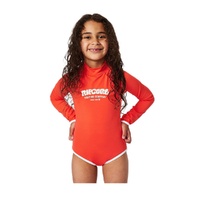 Girl's Surf Puff Long Sleeve Surf Suit