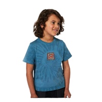 Boy's Tube Tie Dye Short Sleeves Tee