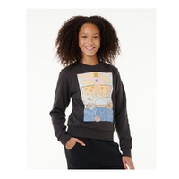 Girl's Summer Solstice Art Crew Sweatshirt