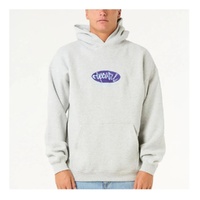 Men's Script Hoodie with Kanga Pocket