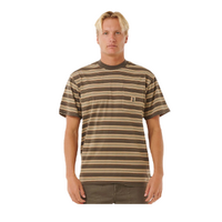 Men's Search Stripe Short Sleeves Tee
