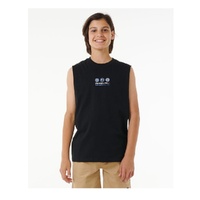 Boy's Future Evolution Muscle Crew Neck Tank Top