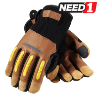 Journeyman KV Professional Workman Gloves With Reinforced Leather Palm