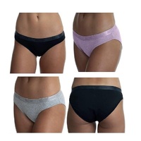 4pc Women's Stretch Bikini Underwear