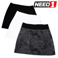 3pc Women's Hybrid Skort