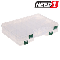 Double Sided Clear Plastic Tackle Box
