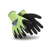 HexArmor Cut Level A9 Gloves with Sand Nitrile Flexible Palm Coating