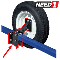 Universal Trailer Spare Tyre Bracket