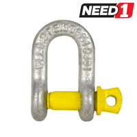 Hot Dipped Galvanised Dee Shackles