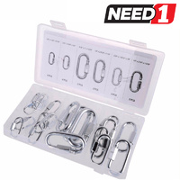 80pcs Assorted Quick Links