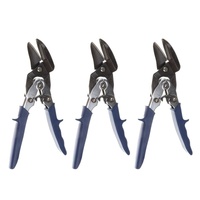 3pcs Straight Cutting Aviation Tin Snips Metal Cutter