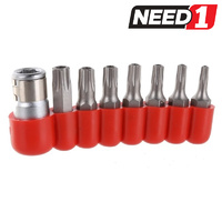 8pc Tamper-Proof Torx Scew Bit Set