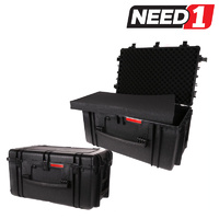 Waterproof Hard Roller Case With Foam Insert