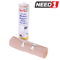 Medium Support Crepe Bandage, 15cm x 2M